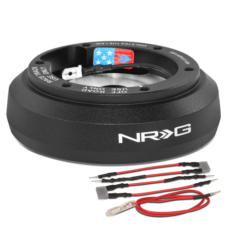 Short Hub Steering Wheel Adapter NRG compatible w/Miata NB SRK-167H + U.S. Performance Lab Air Freshener