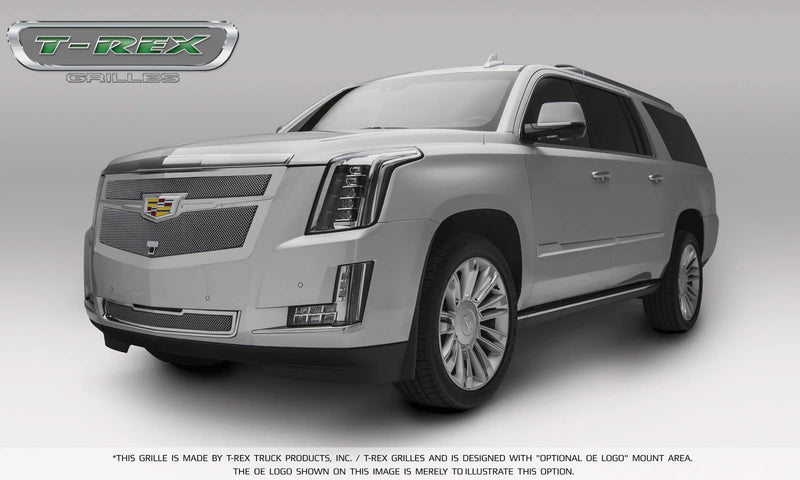 Upper Class Series T-Rex Grilles 2015i-2020 Escalade Bumper Grille, Chrome, 1 Pc, Replacement - PN #57181, Polished