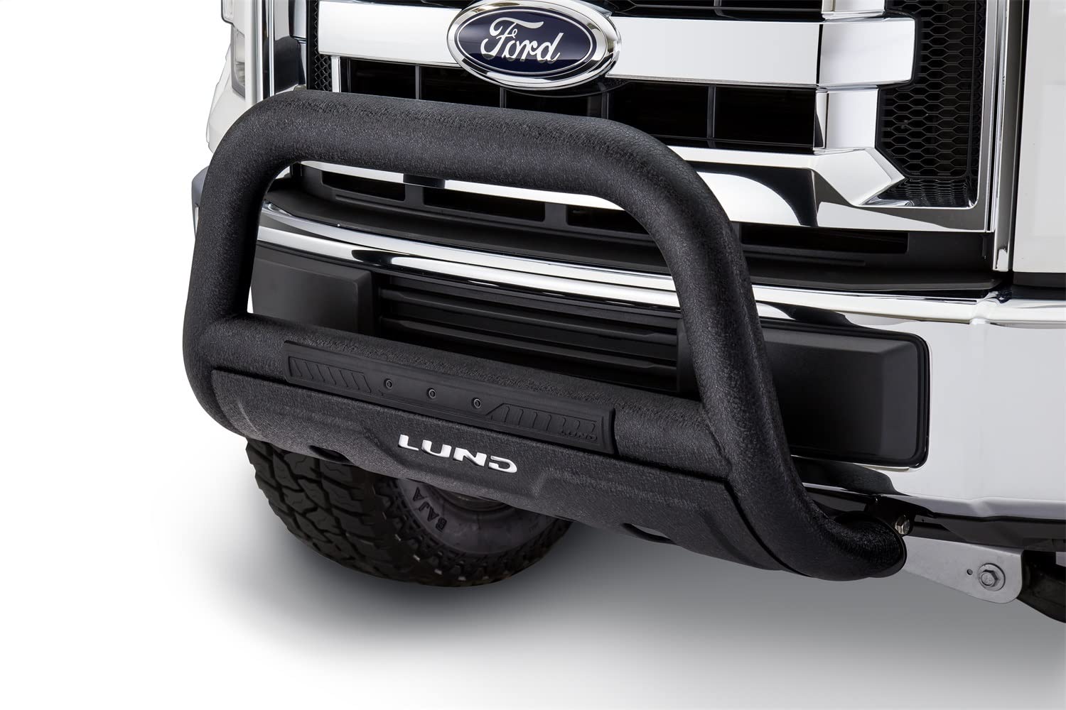 Lund RealTruck 47121206 Black Bull Bar with Integrated 20" LED Light Bar for 2004-2018 Ford F-150