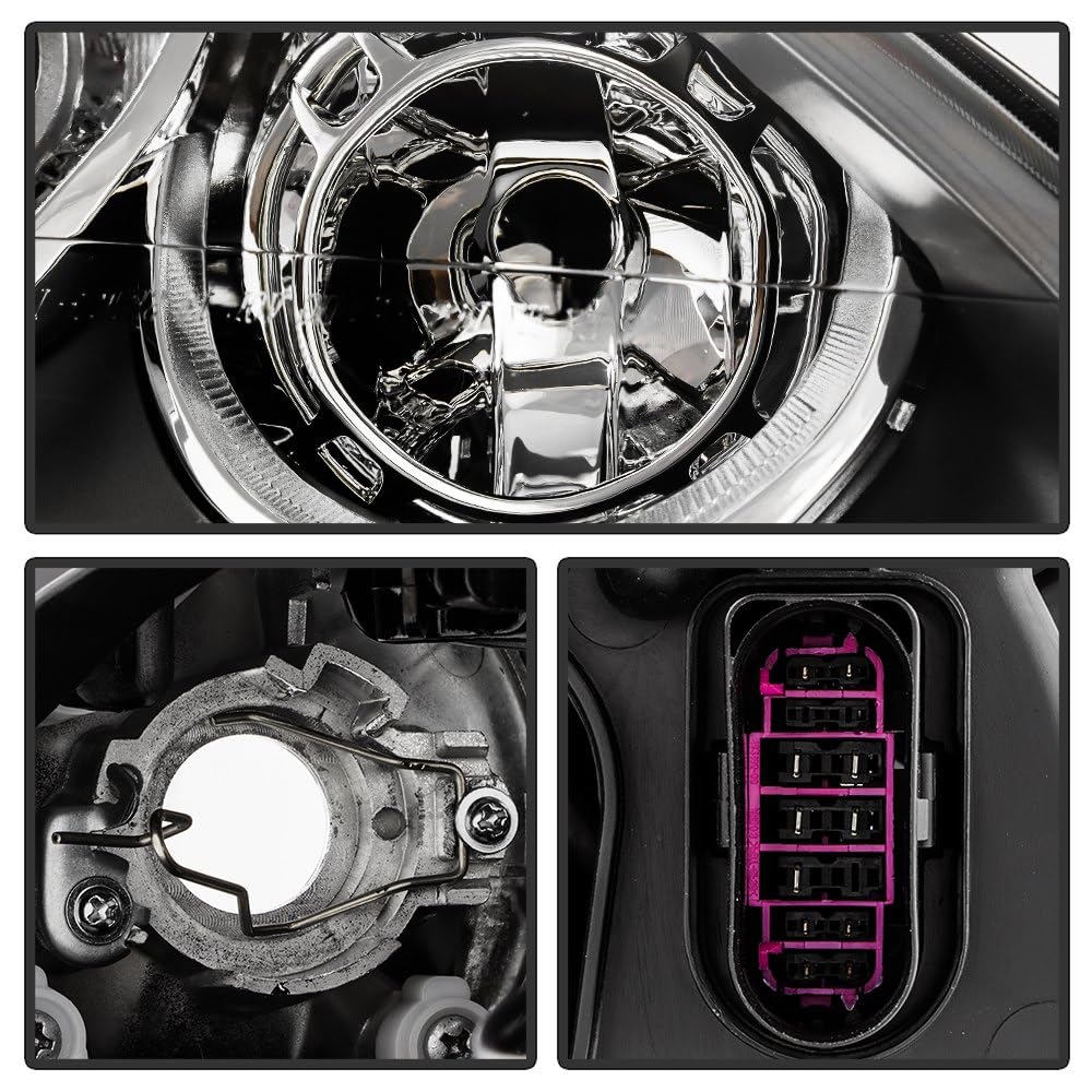 Porsche Cayenne 11-14 Spyder (POE) HID w/AFS Non-LED DRL Projector Headlights - OE Grey Right