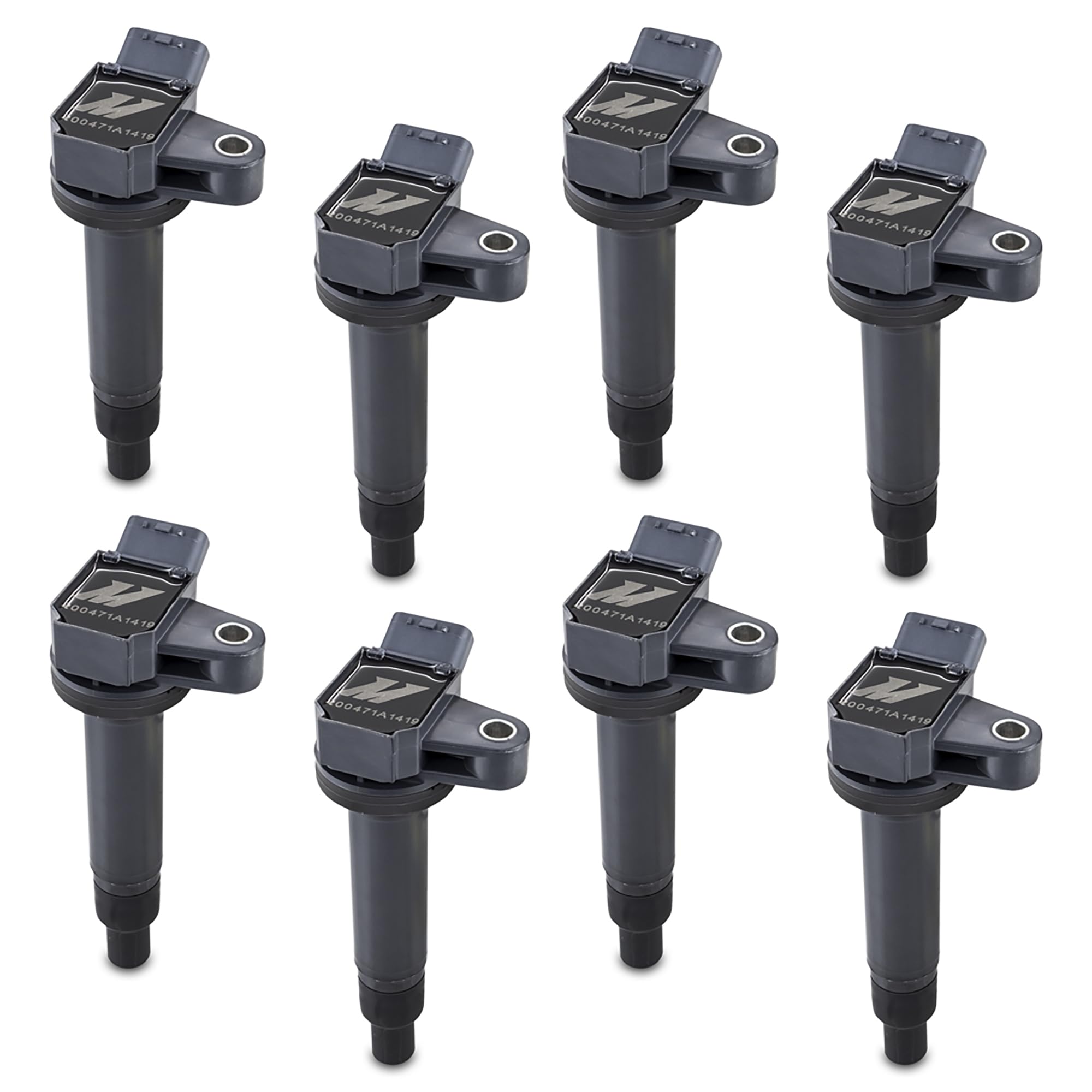 Mishimoto Coil Pack Ignition, Compatible with Toyota Tundra 4.7L, 2000-2009, Set of 8