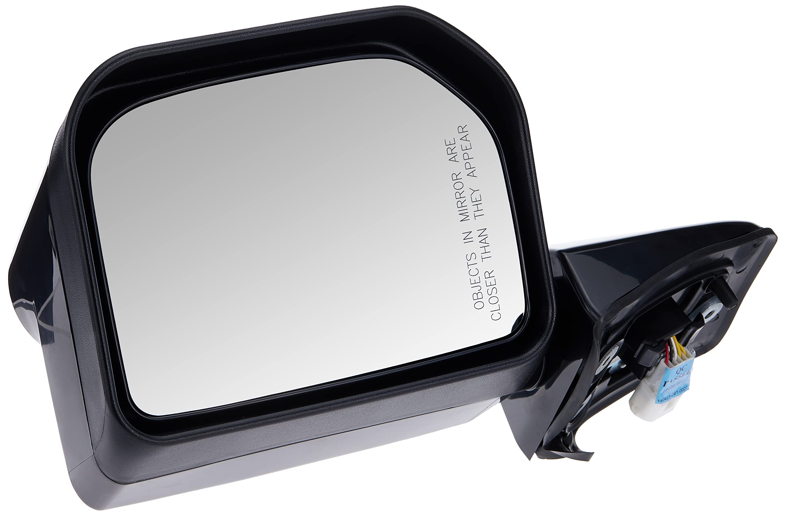Passenger Side Mirror Fit System 70119T for Toyota FJ Cruiser, w/lamp, PTM, Foldaway, Power, Black