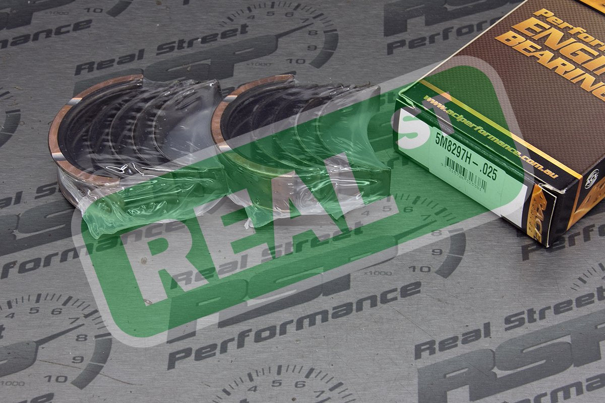 ACL Oversized 5M8297H-.025 High Performance Main Bearing Set for Subaru, 0.025mm