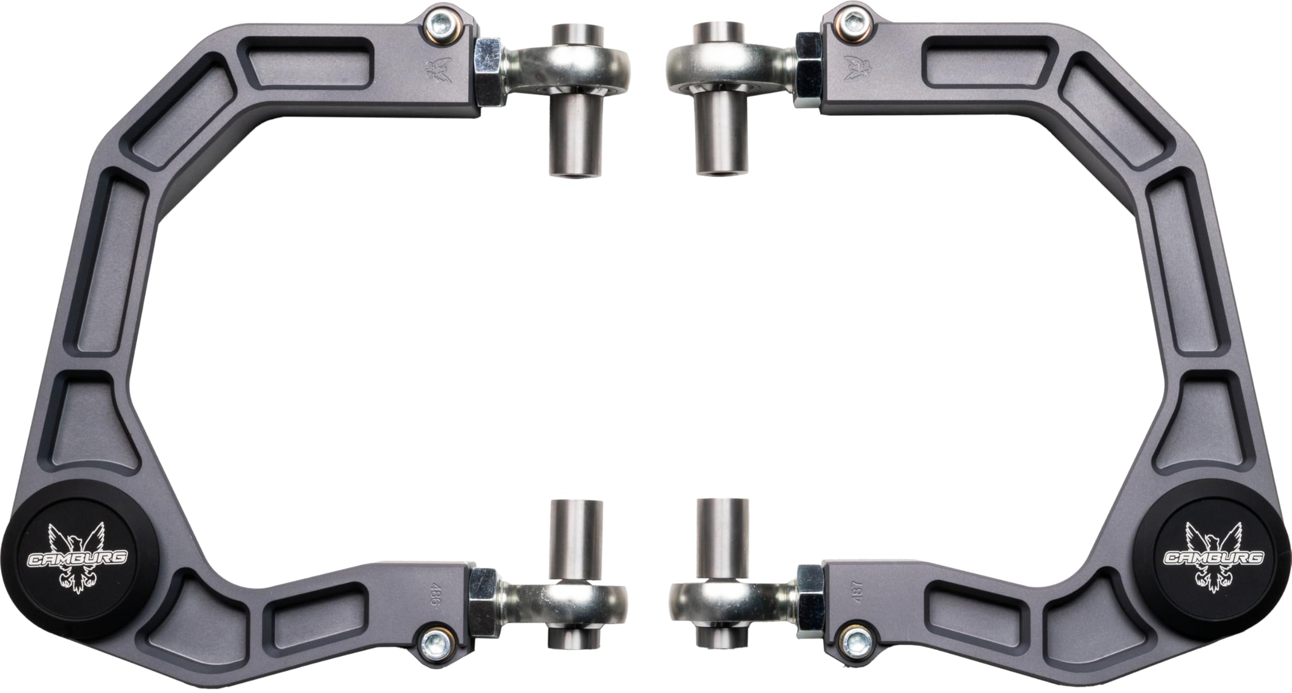 Camburg KINETIK Series Suspension Control Arm Kit CAM-110214-GRY: Gray, Compatible with 2021-2024 Ford Bronco (Excludes Raptor)