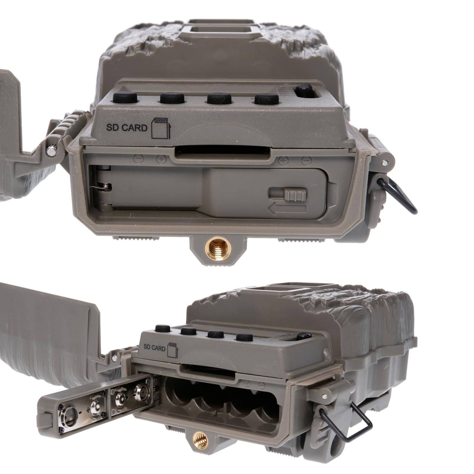 20MP Stealth CAM QS20 Photo & 720P Video at 30FPS 0.8 Sec Trigger Speed 80Ft Detection & IR Range Compact Hunting Trail Camera, 32GB SD Card Supported