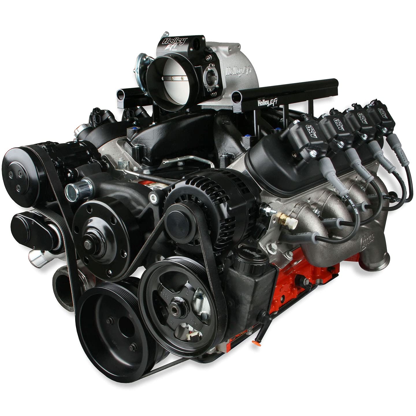 Mid-Mount Holley 20-190BK Complete Black LS7 Accessory System