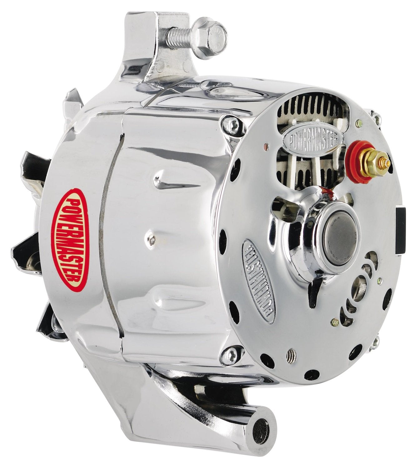 100A Alt Ford Chrome Upgrade Smooth Look™ 1V Pulley 1-Wire