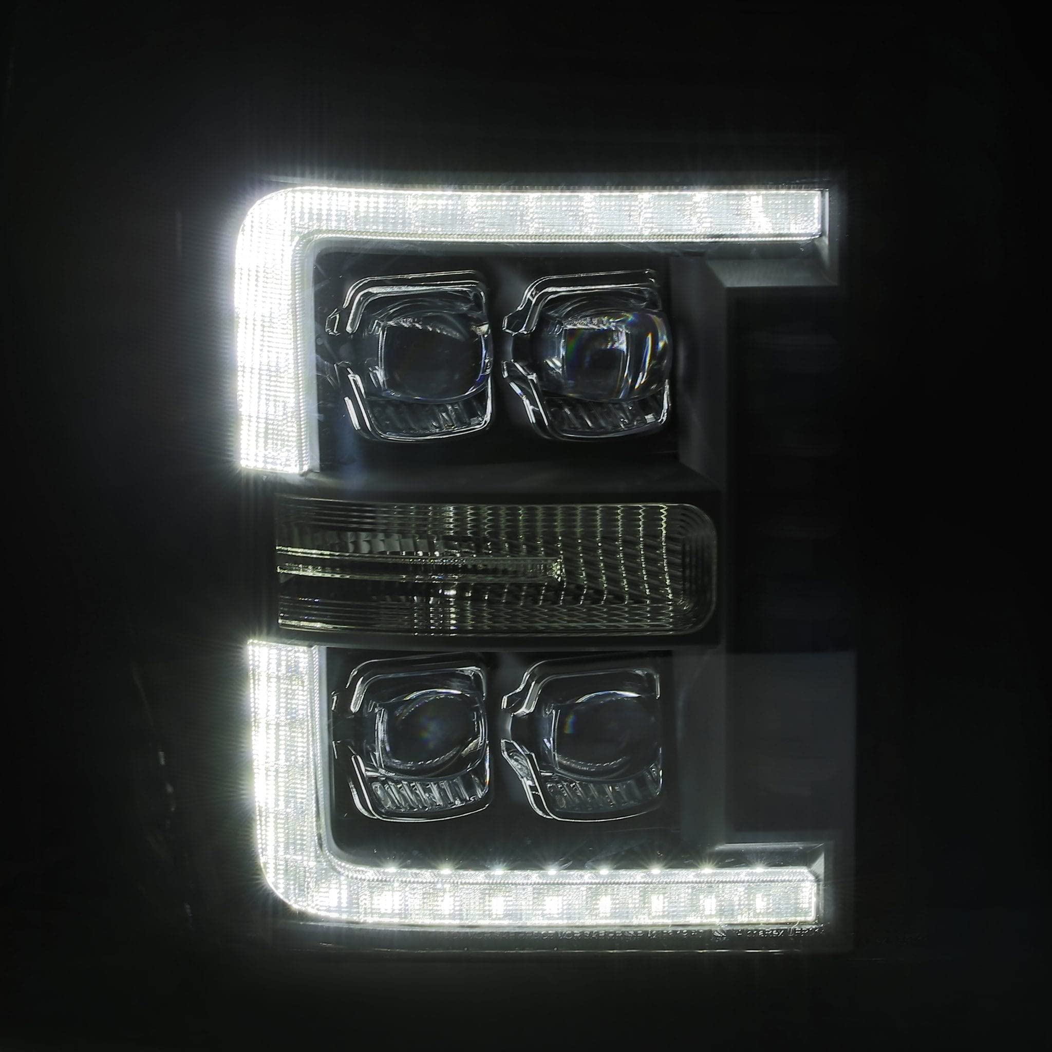 880147 AlphaRex USA Projector Headlamps Fits Ford F-250 Super Duty