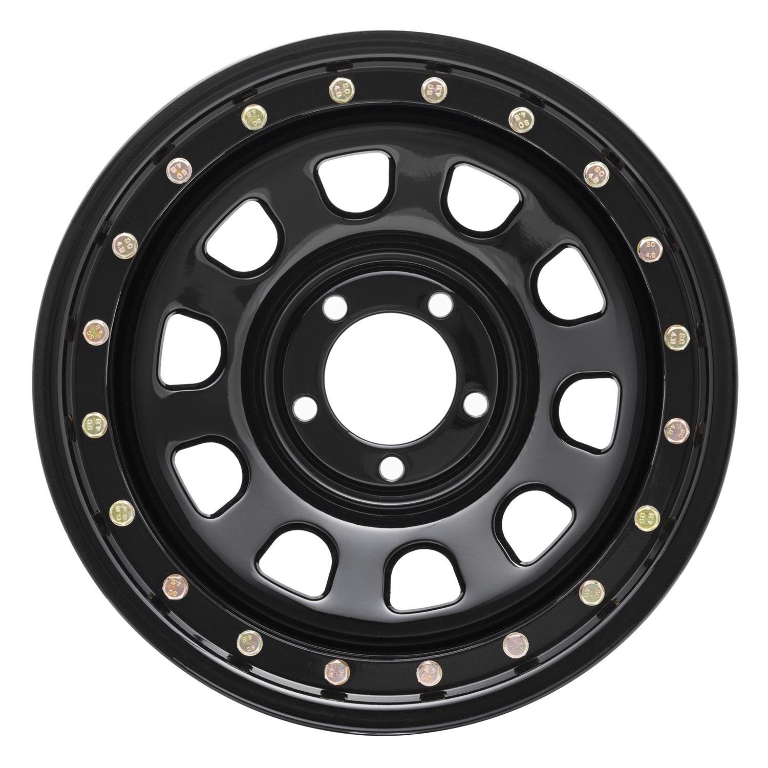 Steel Wheels Pro Comp Series 252 Wheel with Gloss Black Finish (15x8"/5x4.5")
