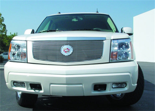 Horizontal T-Rex 20182 Aluminum Polished Finish Billet Grille Insert for Cadillac Escalade