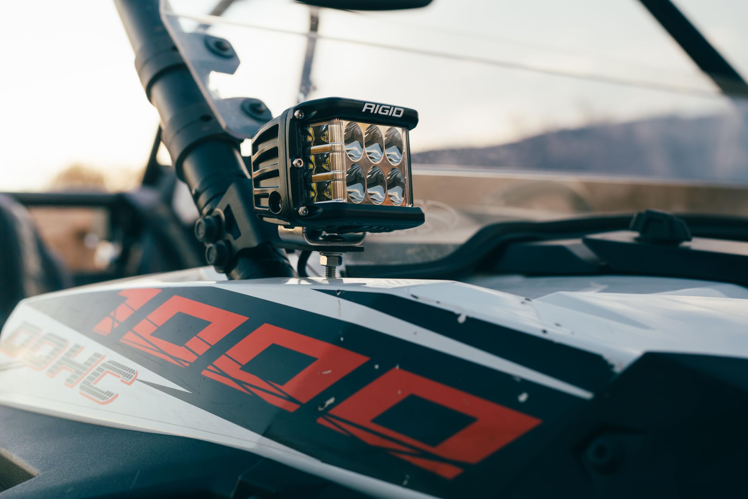 D-SS PRO RIGID INDUSTRIES Spot Surface Mount BLK Pair