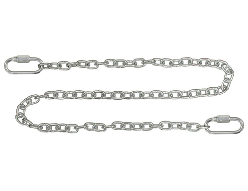 Buyers Products 11220 Safety Chain Class 2 & 3 Trailer with Quick Link Connectors, 72" Chain, 9/32" Chain Diameter, 5,000lb MGTW, Threaded Quick Link for Trailers, Swings, Versatile & Strong Silver