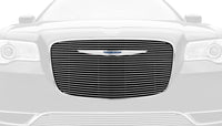 2015-2018 Chrysler 300 T-Rex Grilles Billet Grille, Polished, 1 Pc, Overlay - PN #21436