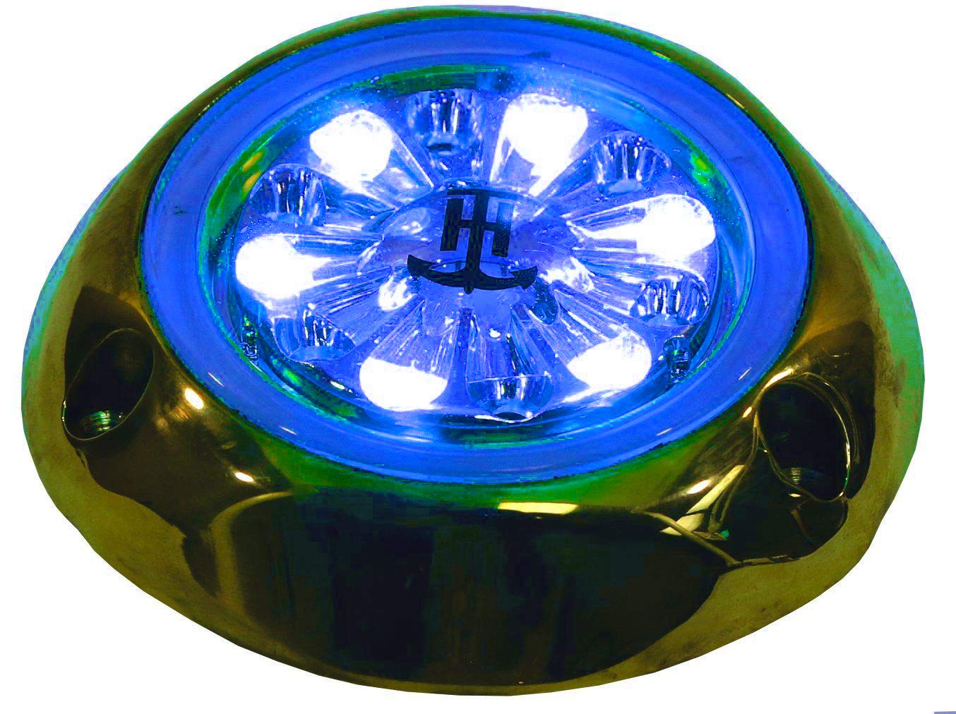 LED High Intensity Bronze U/W Light - Blue - Pkgd.
