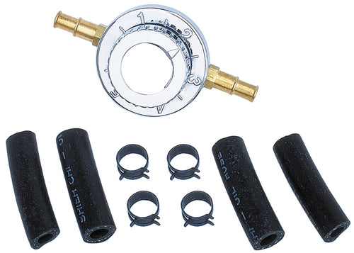 Chrome Trans-Dapt Fuel Regulator 2329