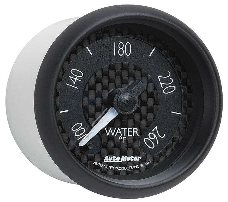GT Series Auto Meter Electric Water Temperature Gauge 8055