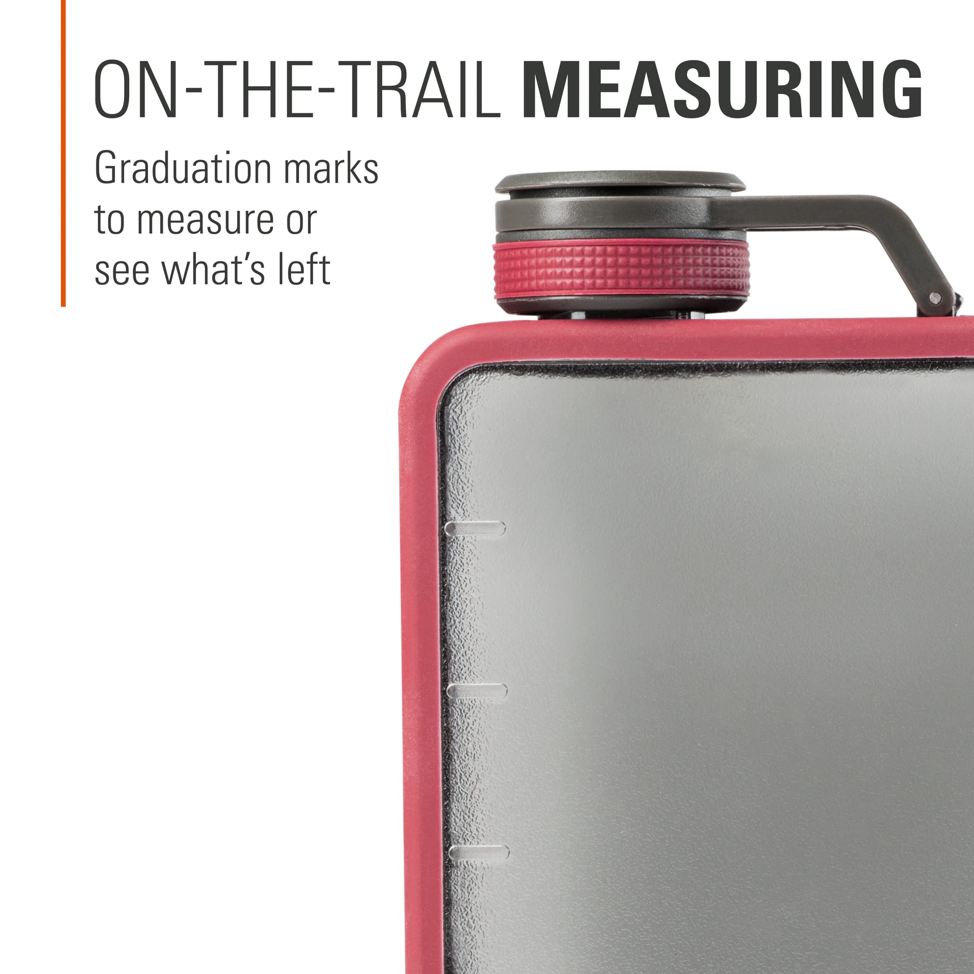 Boulder Flask GSI Outdoors 79361 16 Fl. Oz. - Haute Red