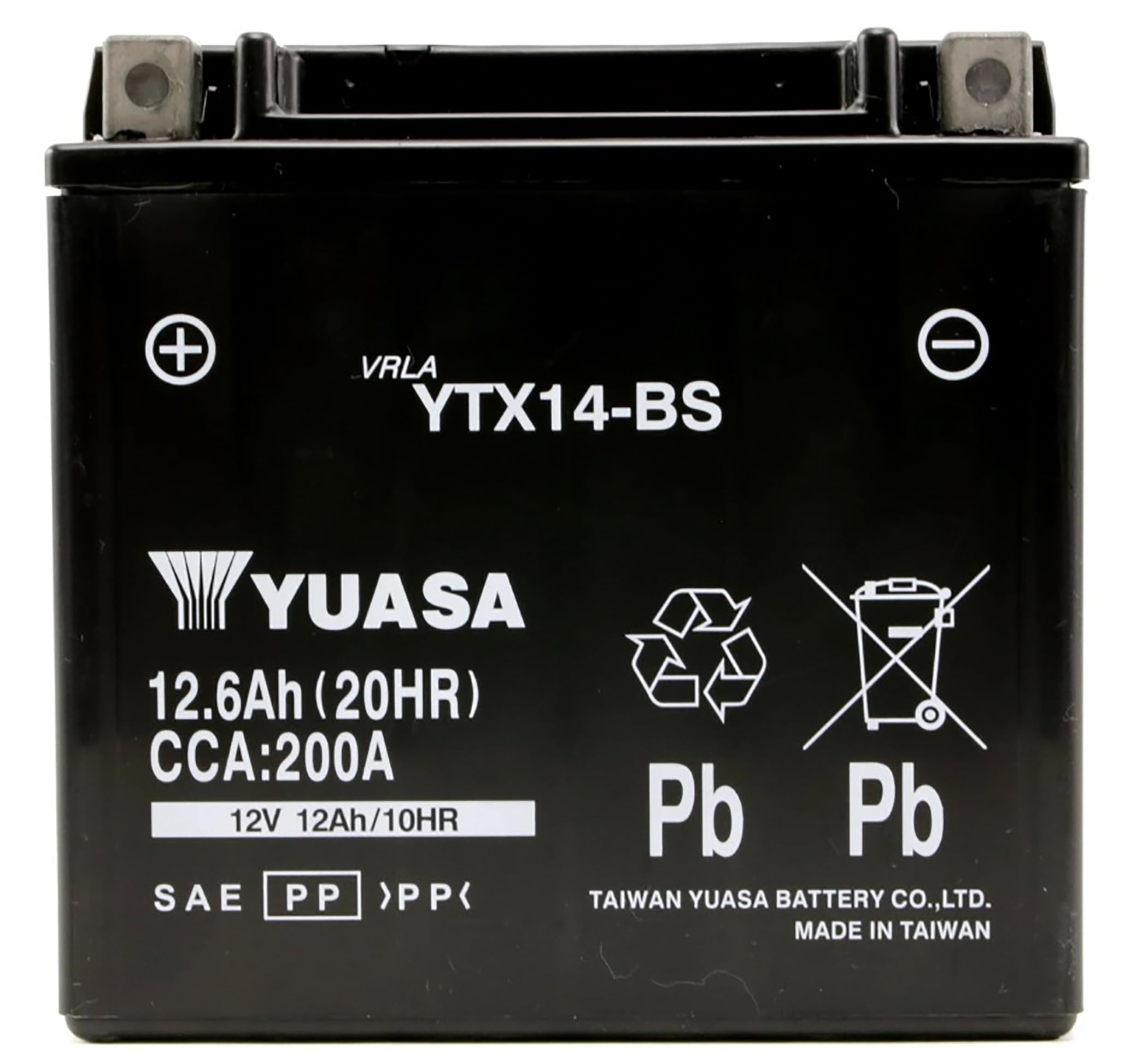 YTX14-BS YUASA Battery for Honda FL 400 R PILOT 1989-90