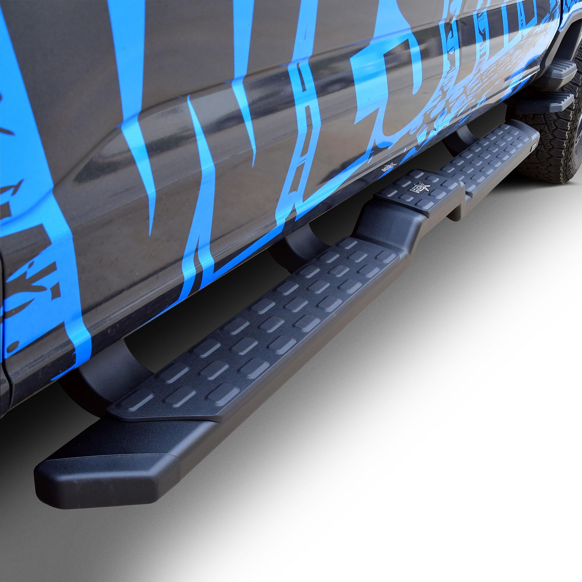 HDX Westin Running Boards fits 2015-2026 F-150 2022-2026 F-150 Lightning 2017-2026 F-250 F-350 F-450 F-550 Crew Cab Textured Black Pair