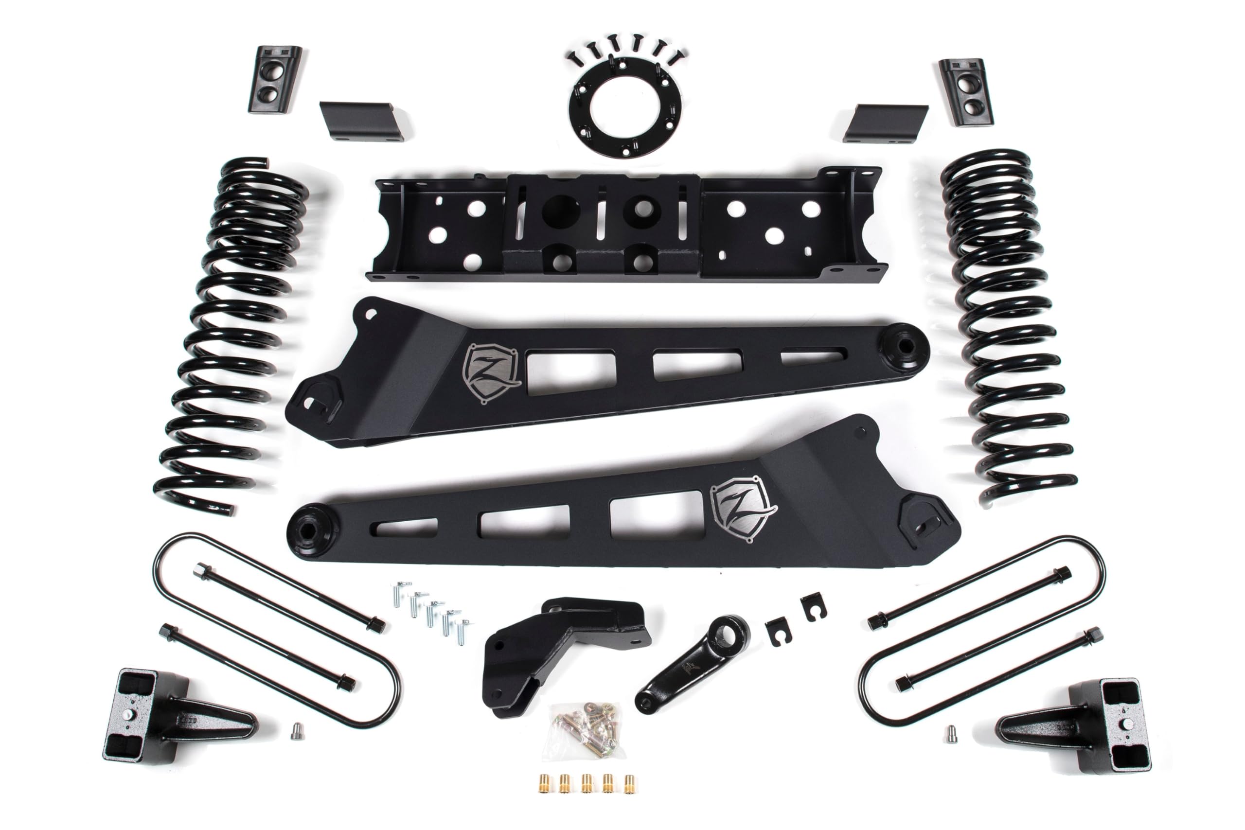 Zone Offroad 2019-2023 Ram 3500 ZOND121F 4WD Gas; '24 incl. Big Horn, Laramie, Ltd, LL, Tradesman | 5.5 inch Full Radius Arm Suspension Lift Kit | No OL Springs | FOX 2.0 Adventure Series Shocks
