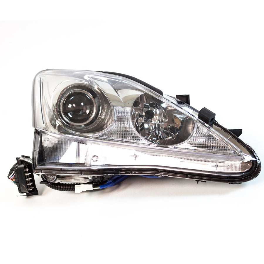 Right TYC Headlight Assembly Compatible with 2006-2008 Lexus IS250