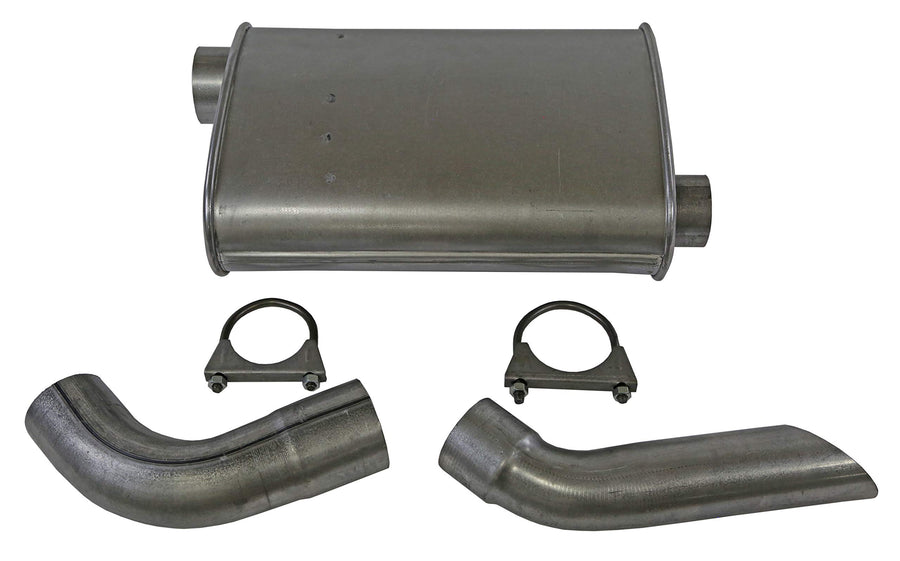 Super Turbo Dynomax 17757 Exhaust Muffler for Chevrolet Corvette