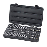 Set Skt SAE/Met GEARWRENCH 3/8Dr 6Pt 57 Pc (80550)