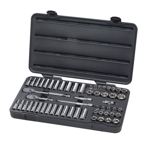 Set Skt SAE/Met GEARWRENCH 3/8Dr 6Pt 57 Pc (80550)