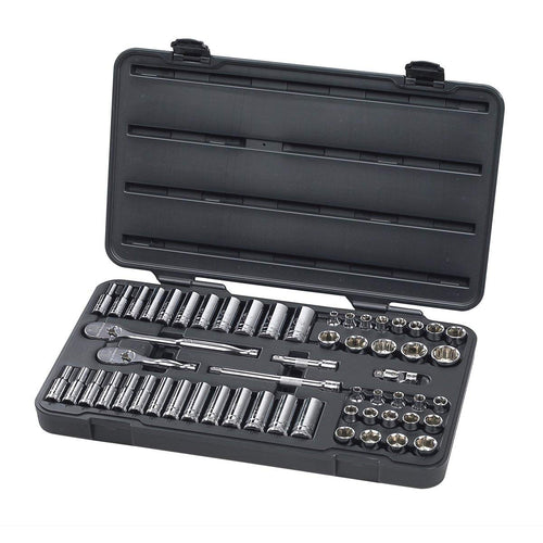 Set Skt SAE/Met GEARWRENCH 3/8Dr 6Pt 57 Pc (80550)