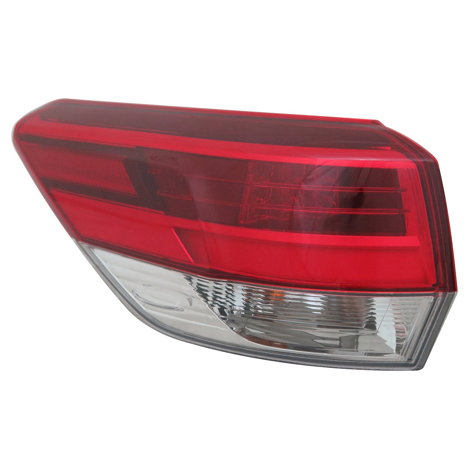 Left TYC Tail Light Assembly Compatible with 2017-2017 Toyota Highlander