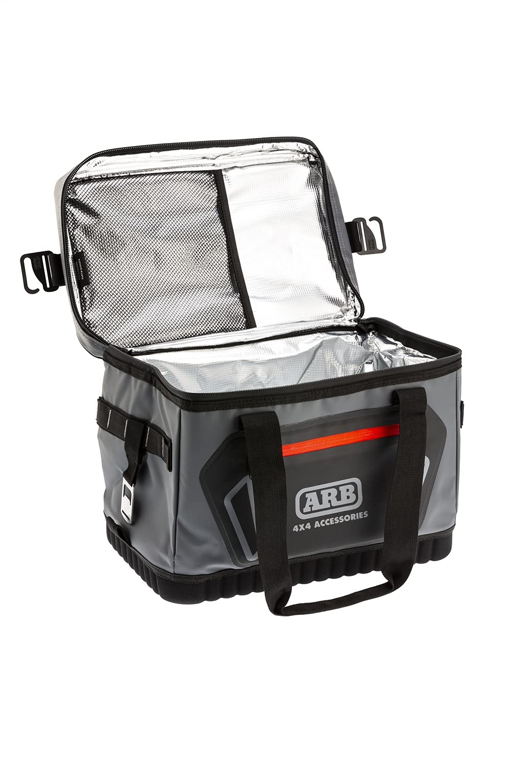 Collapsible ARB 10100376 Cooler Bag with Plastic Ice Cooler Brick to Retain Ice for up to 12 Hours That Folds Flat