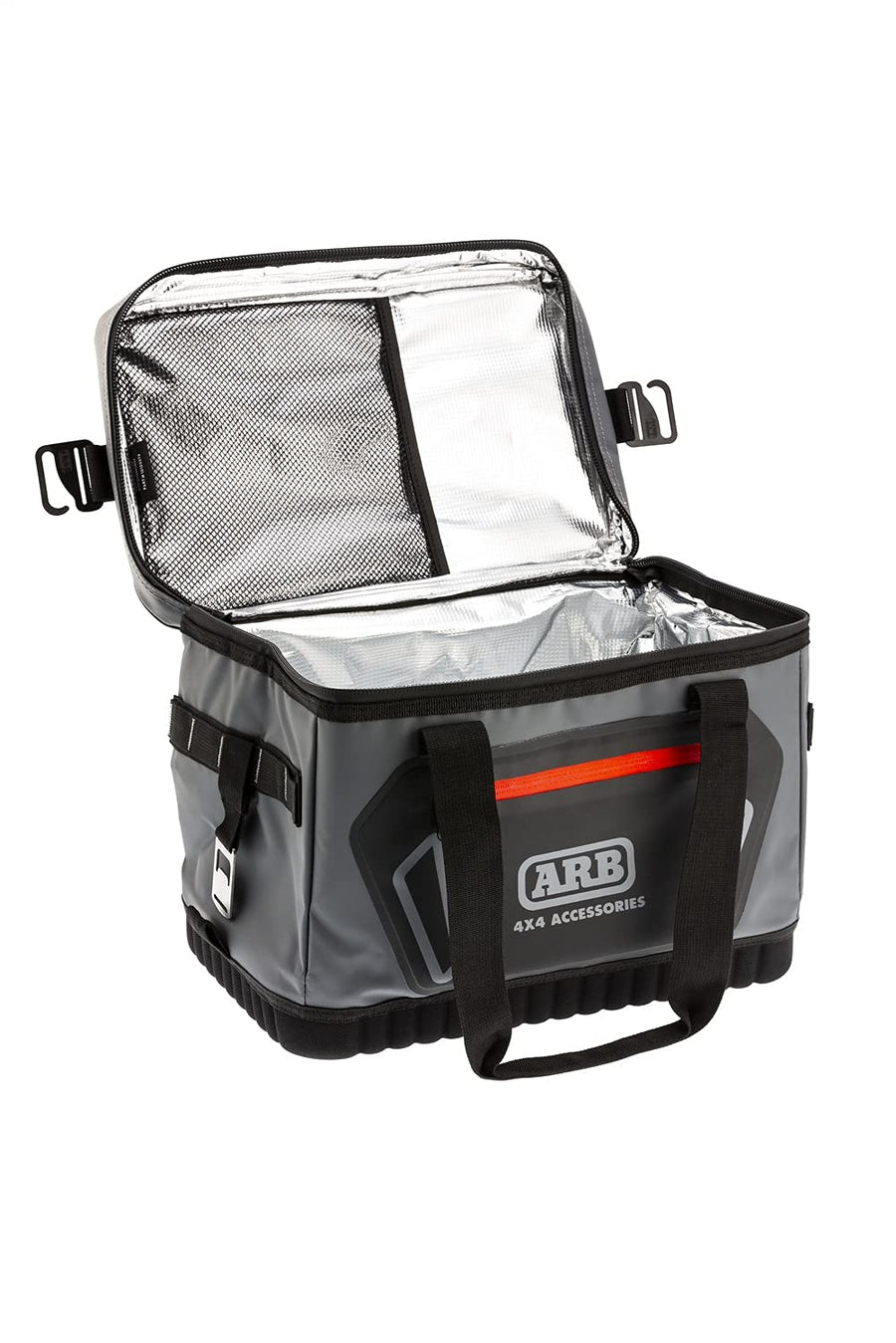 Collapsible ARB 10100376 Cooler Bag with Plastic Ice Cooler Brick to Retain Ice for up to 12 Hours That Folds Flat