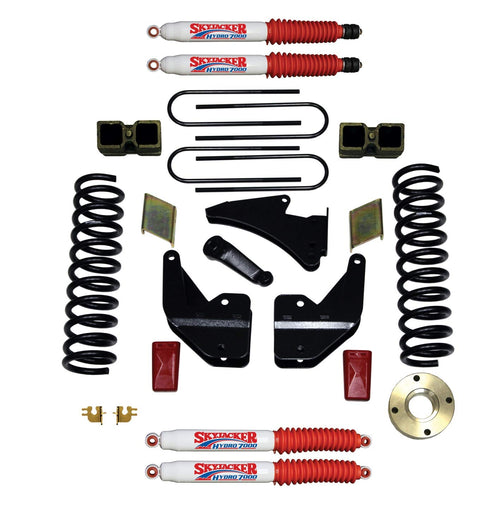Skyjacker Suspension Lift Kit R13651K-H w/Shock 5.5-6 in. Lift Incl. Front Coil Springs Rear Blocks Front And Rear Hydro Shocks