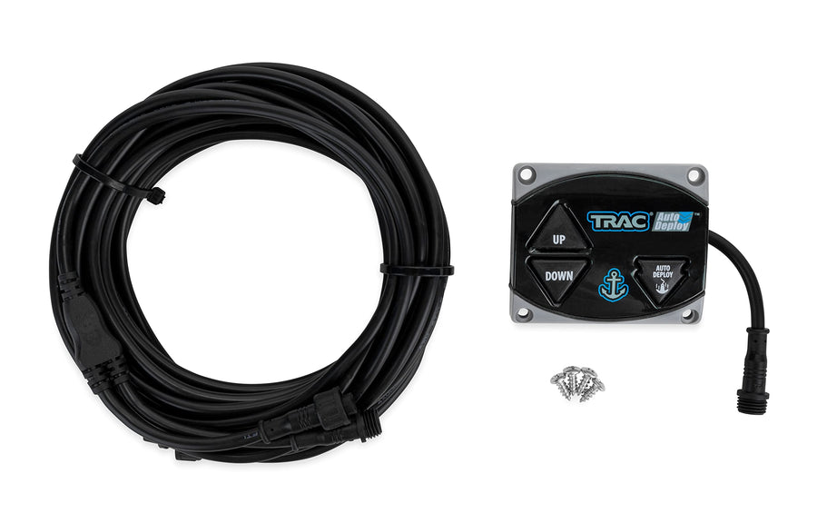 Camco Trac Outdoors G3 AutoDeploy Anchor Winch Second Switch - Features Up/Down/Auto Operation - for Use with TRAC Electric Anchor Winches Angler & Deckboat Models (69045)