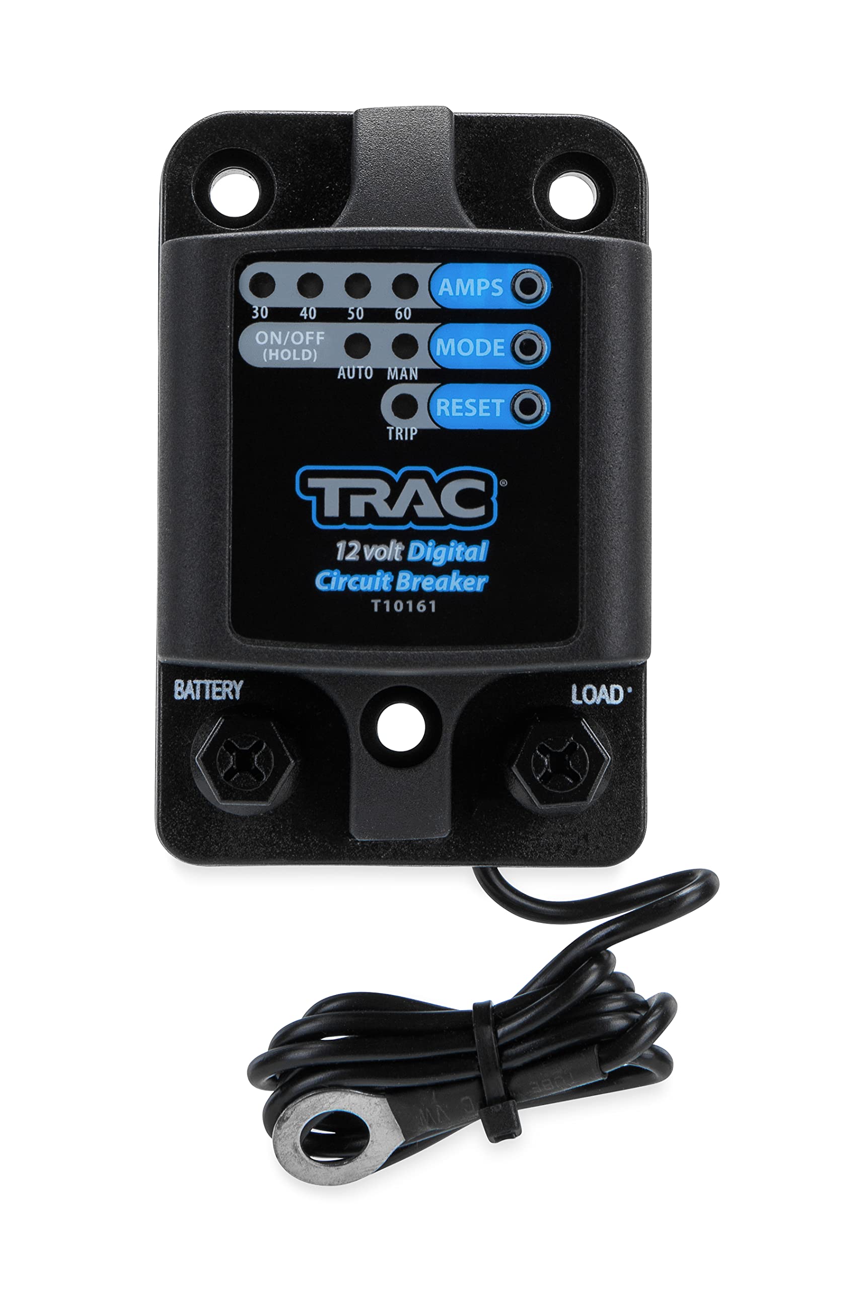 Trac Outdoors 30-60 Amp Digital Circuit Breaker - Innovative Design Eliminates the Inaccuracy of Thermal Breakers - Waterproof (69411)