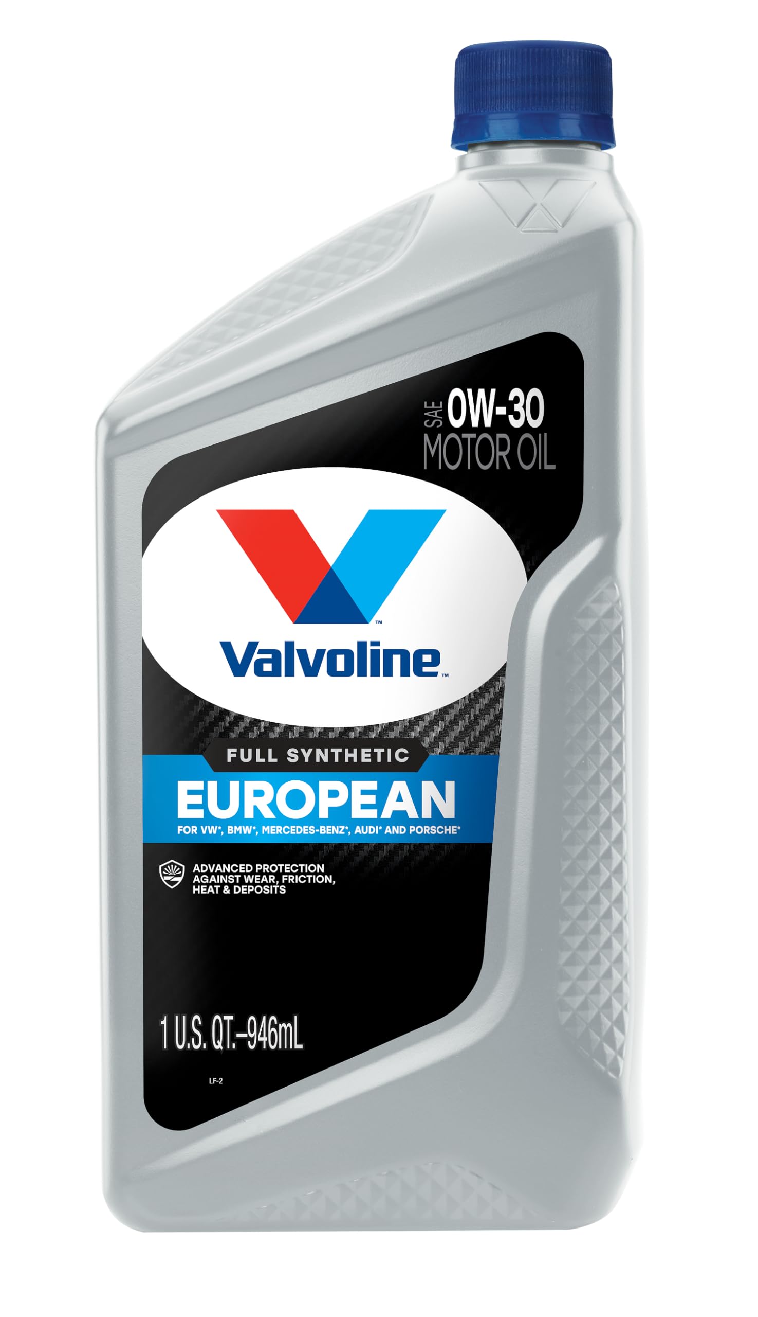 European Vehicle Valvoline Full Synthetic SAE 0W-30 Motor Oil 1 Quart