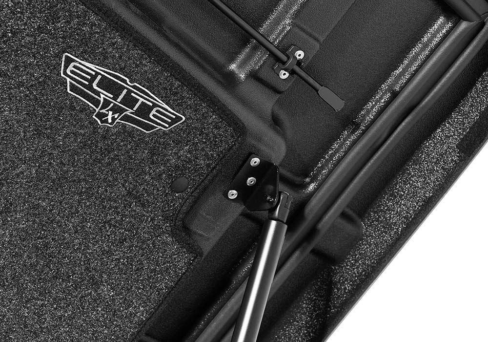 UnderCover Elite LX RealTruck One-Piece Truck Bed Tonneau Cover | UC3098L-PR4 | Fits 2019 - 2024 Dodge Ram 1500 (PR4 - Flame Red) Does Not Fit w/ Multi-Function (Split) Tailgate 5' 7" Bed (67.4")