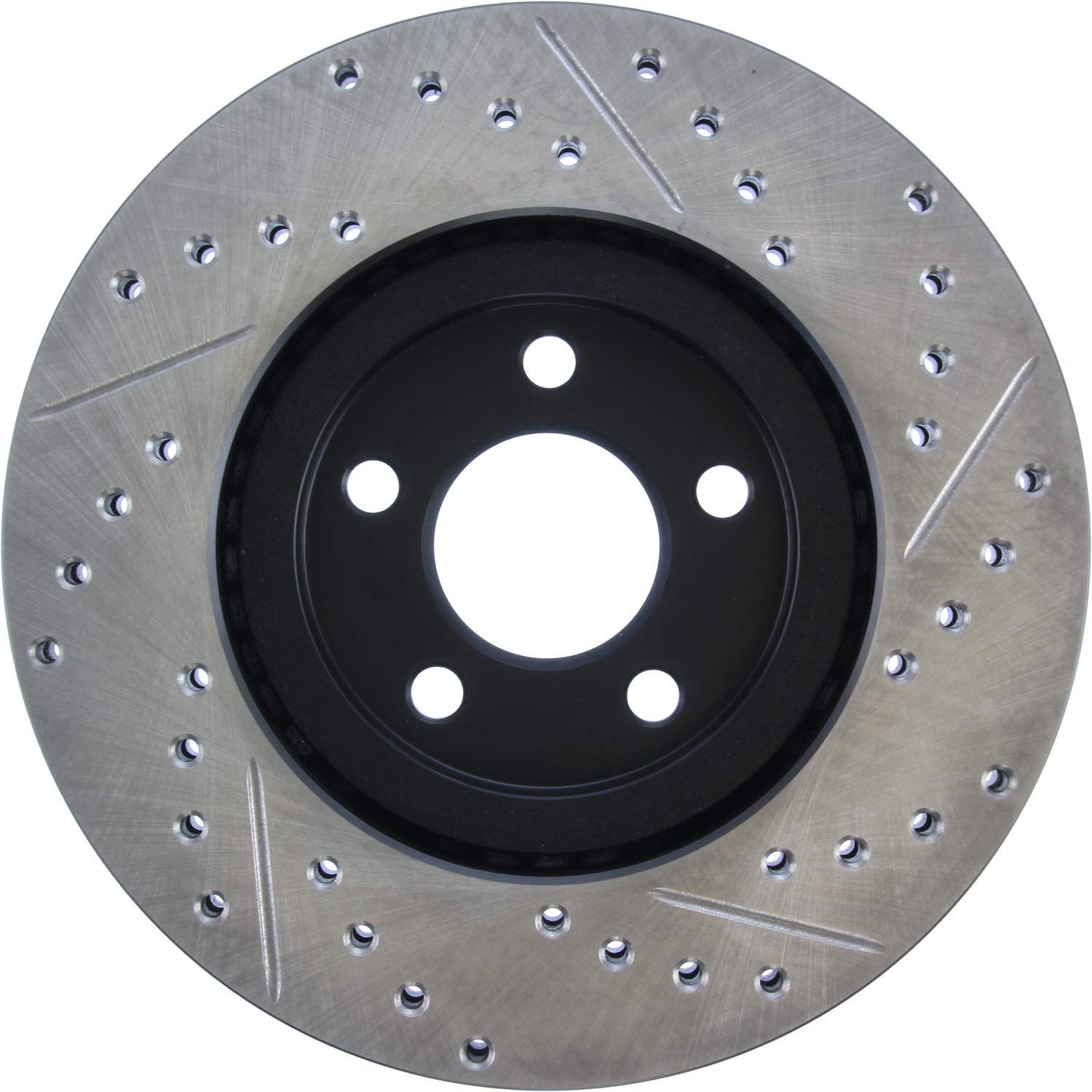 Front Right StopTech 127.63053R Sport Drilled/Slotted Brake Rotor