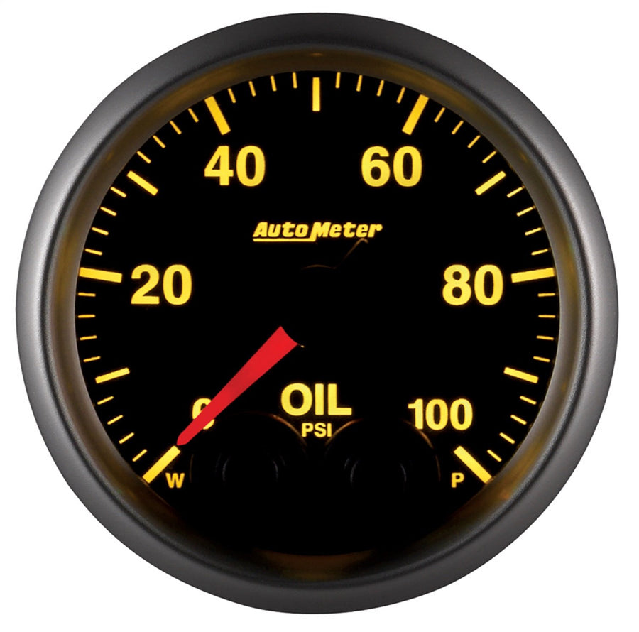 Elite Series Auto Meter 5652 Oil Pressure Gauge