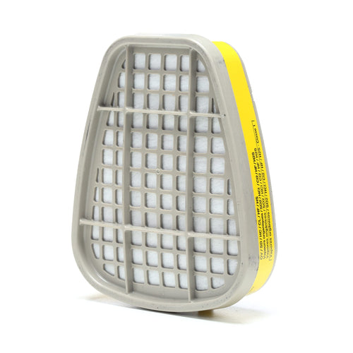 3M 6003 Respirator Cartridge, 1 Pair, Helps Protect Against Organic Vapors or Acid Gases