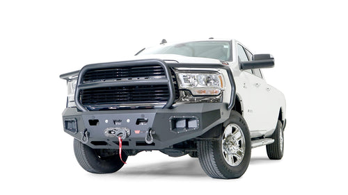 Ascent HD WARN 107002 Front Bumper with Full Grille Guard, Fits: Dodge Ram 2500/3500/4500/5500 (2020-2021)