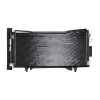 Condenser Assembly TYC 3689 Compatible with 2009-2013 Subaru Forester, Black