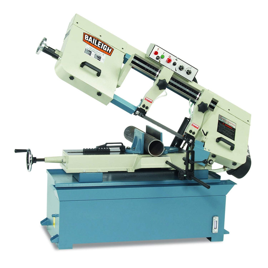 10" Baileigh Horizontal Bandsaw, 2 HP, 240V 1Ph (Model BS-300M)