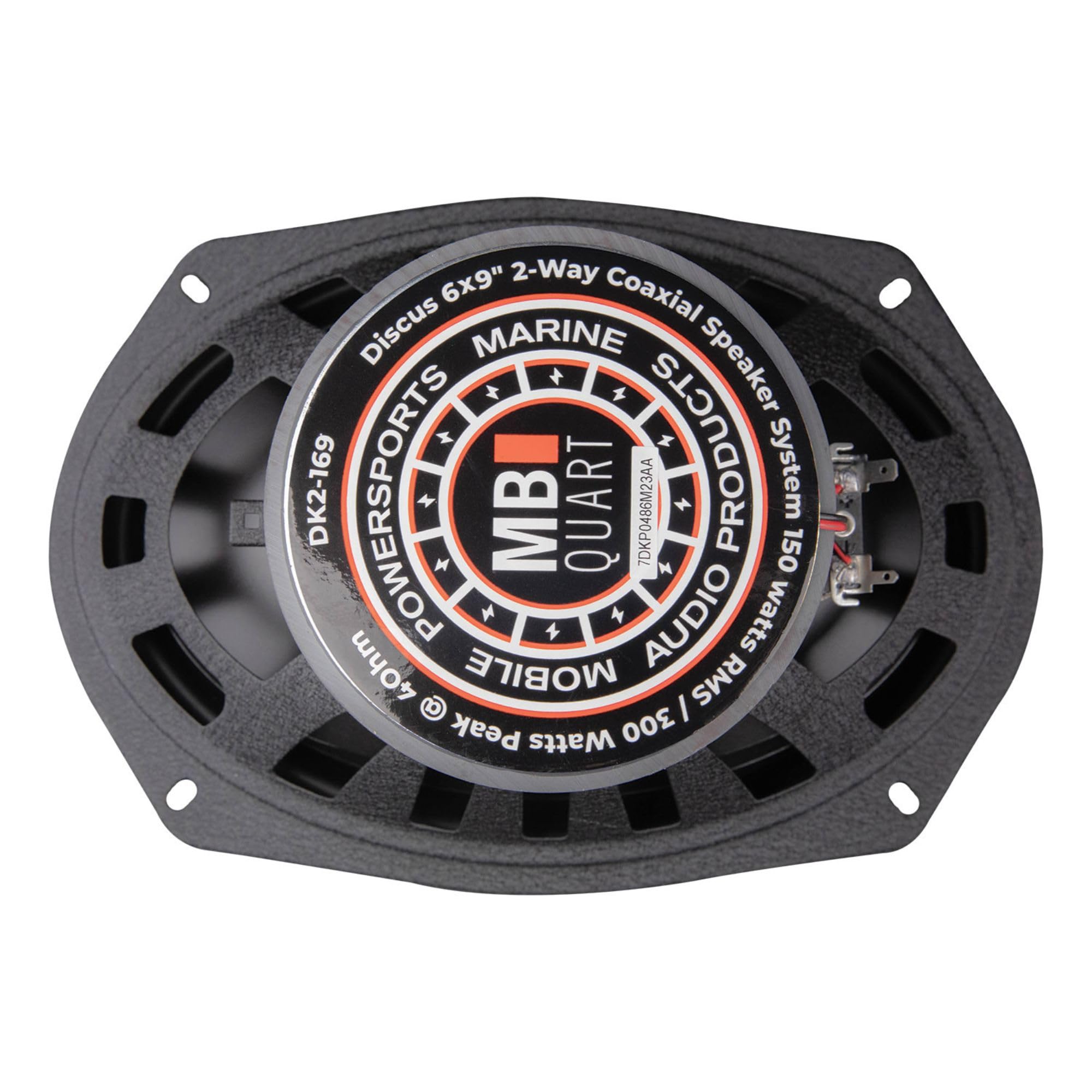 6x9" MB Quart 2 Way Car Audio Coaxial Speakers with Polypropylene Cones & Butyl Rubber Surrounds for Enhanced Quality, 150W Peak Power, 88 dB, Pair