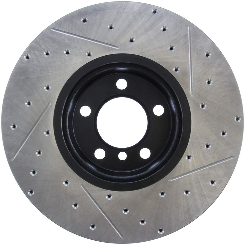 Sport Drilled/Slotted Brake Rotor StopTech 127.34140R (Front Right), 1 Pack