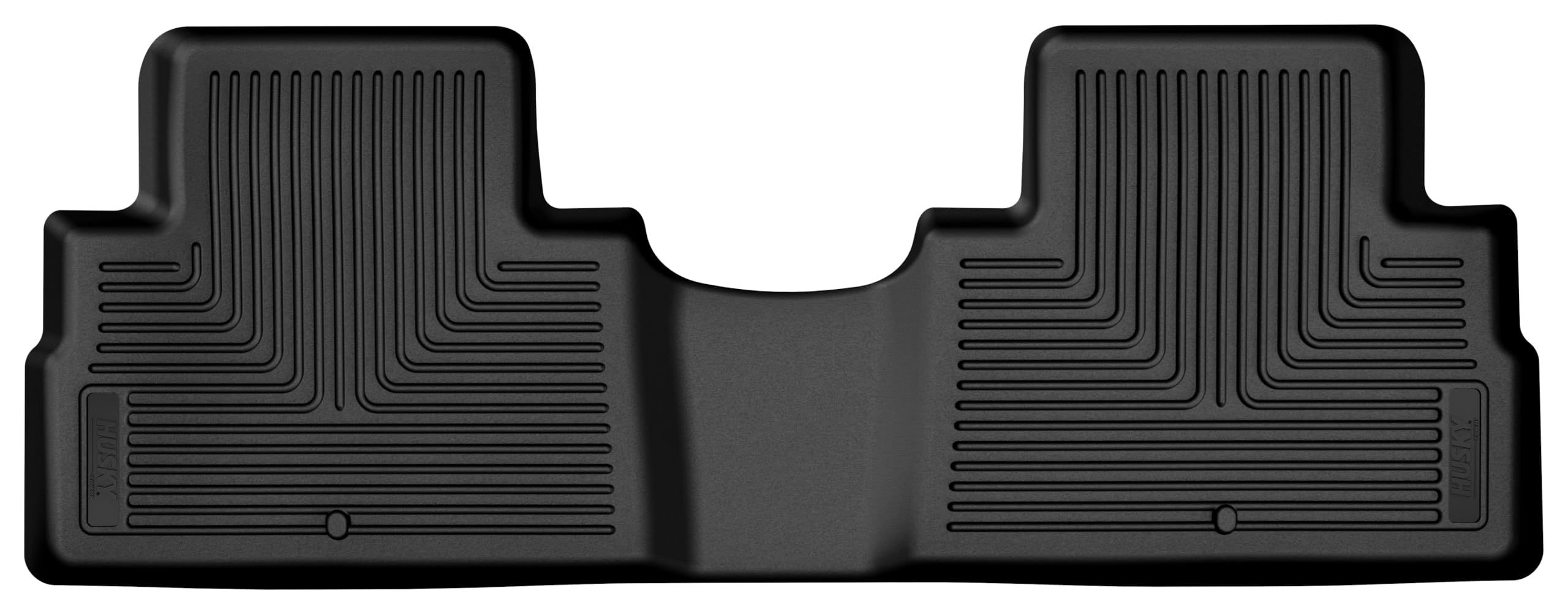 Husky Liners X-act Contour Floor Mats | 2nd Row, 1-pc Black Fits 2020-2025 Palisade - 54571