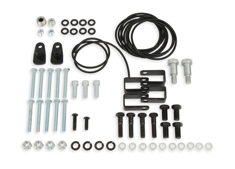 Hardware Kit Holley For Split Intake-Silver