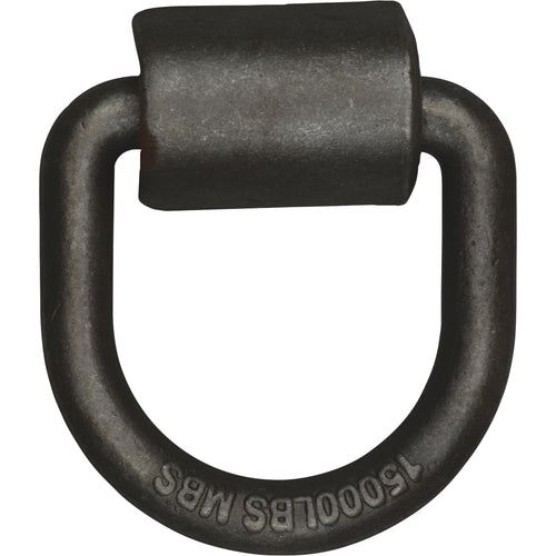 Weld On Heavy Duty Forged D-Ring, 5/8" Diameter, 3" x 3" 15,000 lb 1 Pk
