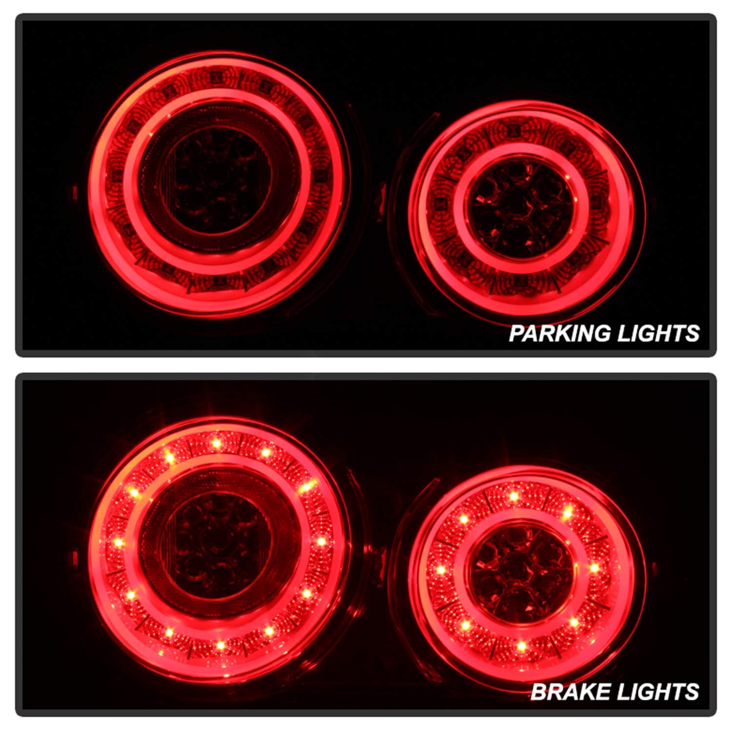 Nissan GTR 09-15 Spyder 5082008 LED Tail Lights - Red Clear