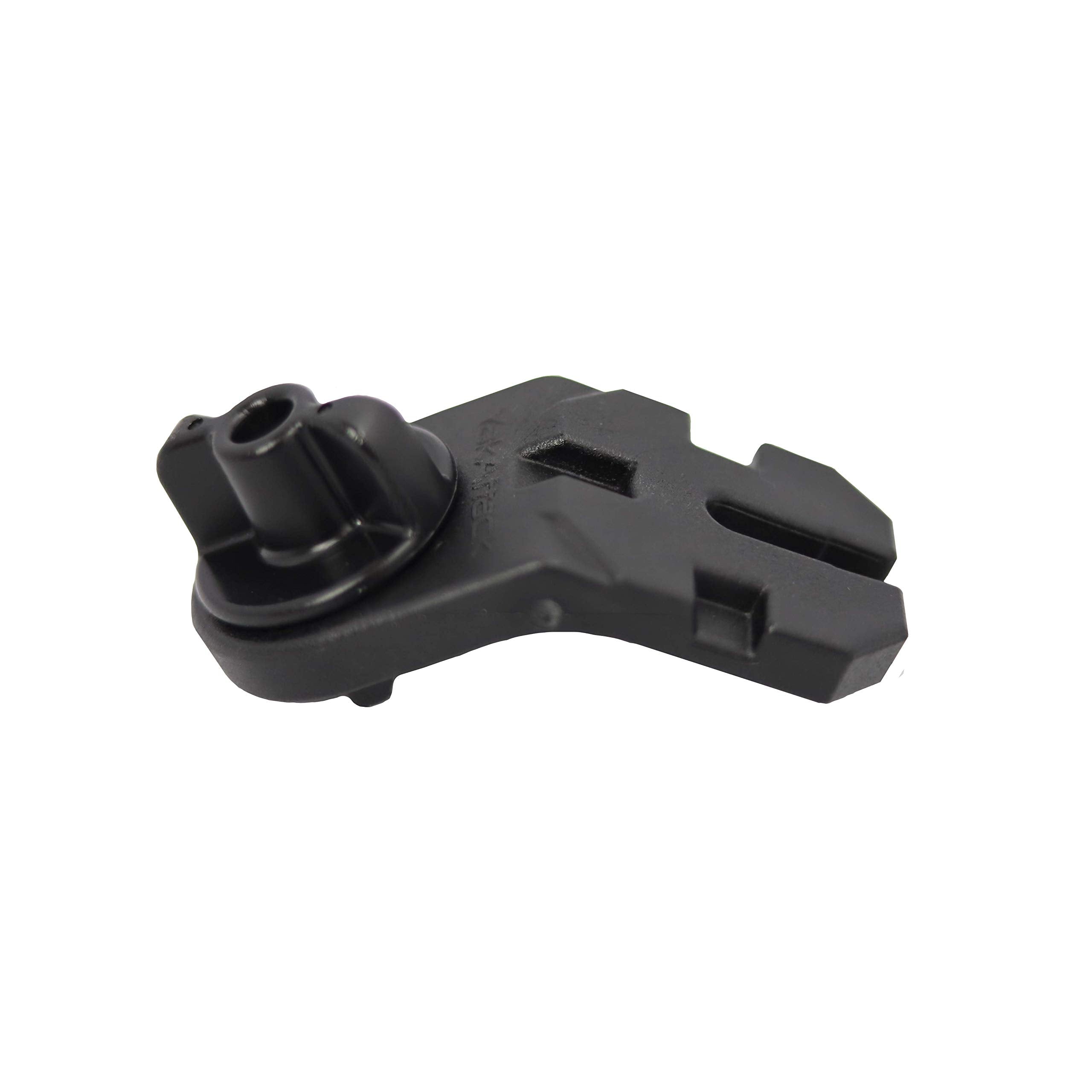 YakAttack Track Adapter Turnkey – 45° Mount | Fits Ranger, Lund, Crestliner, Lowe, War Eagle & More | Use Yak Attack GearTrac Accessories on 45° Gunwale Boat Tracks | Made in USA